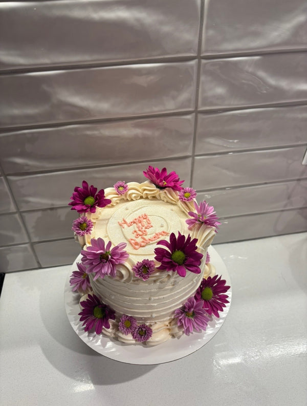 Cake With Flowers